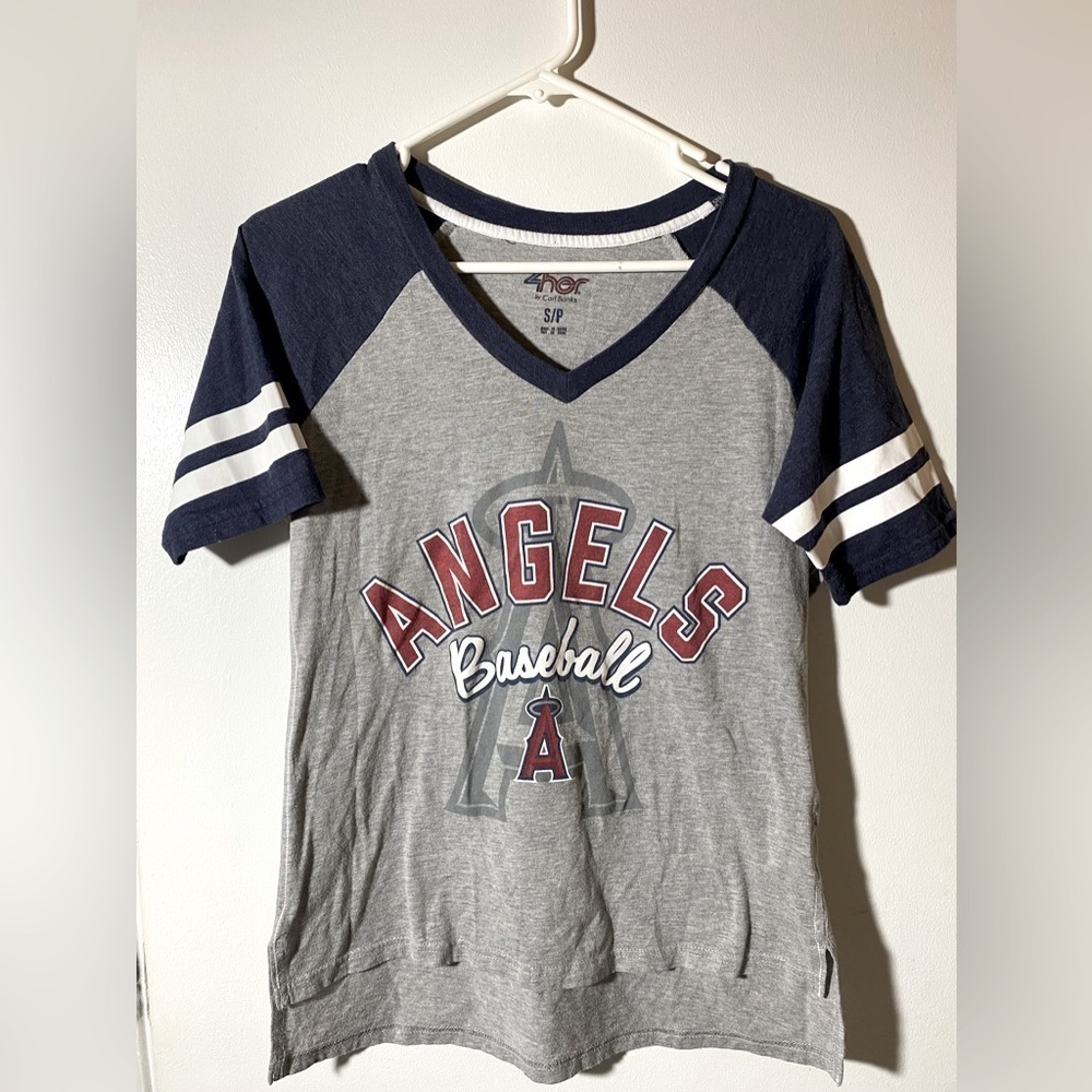 Short Sleeved Angels Baseball Shirt S